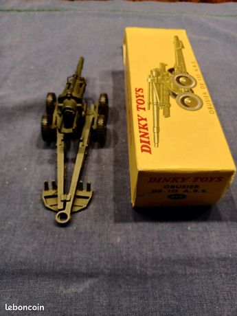 Dinky Toys 819 - Obusier De 155 A.B.S. - Meccano - Vintage France - Boîte D'origine