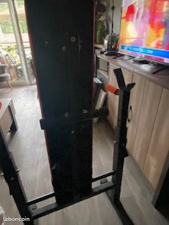 Ban de musculation avec chandelles pliable (image 6)