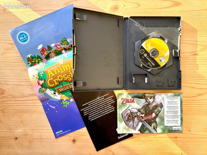 The Legend of Zelda: Twilight Princess GameCube complet PAL FR