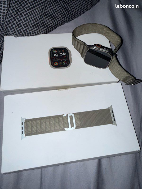 Apple watch ultra 2 batterie 100% (image 1)