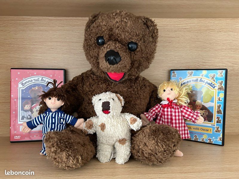 Peluche Oscar Nounours Bonne Nuit Les Petit Peluche Peluches Bonne