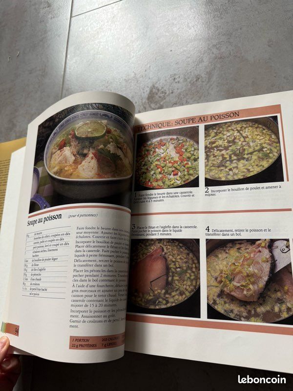 Le grand livre de la cuisine de Pol Martin 600 pages édition Brimard (image 3)