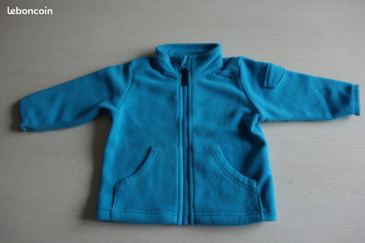 Gilet Polaire Decathlon – 12 Mois – Excellent Etat (image 1)