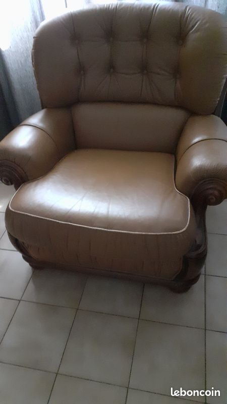 Fauteuils en cuir (image 1)