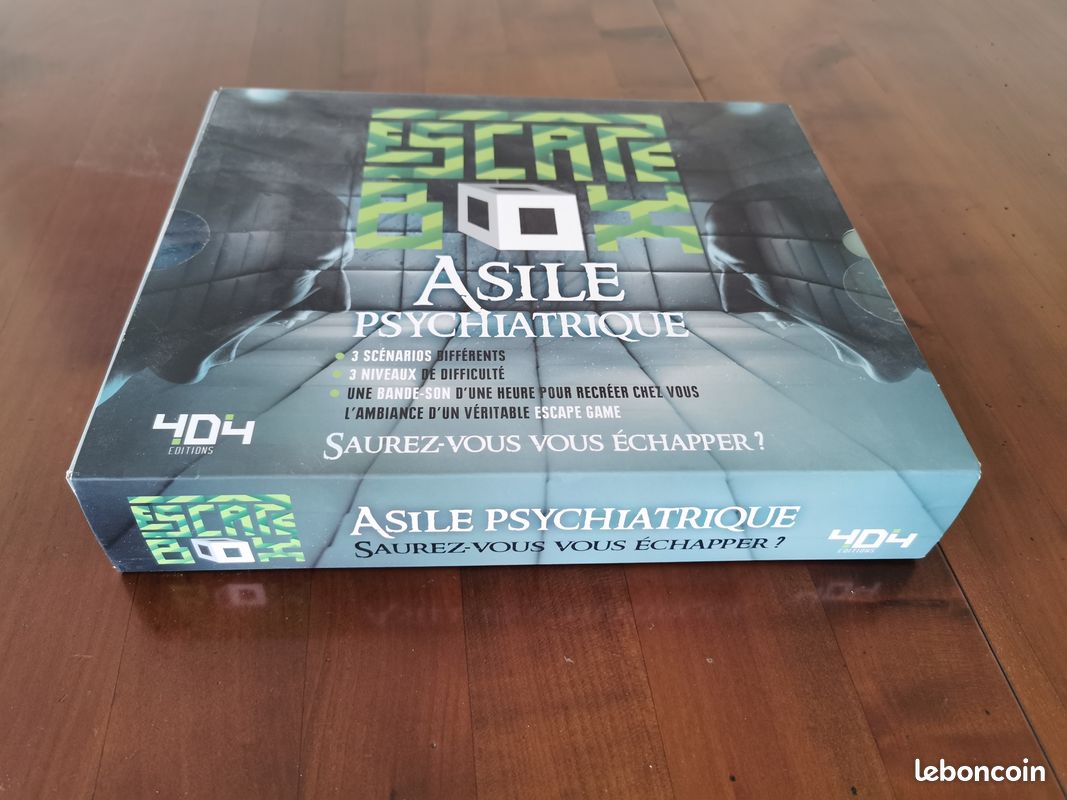 Escape Box Asile Psychiatrique - Jeux & Jouets