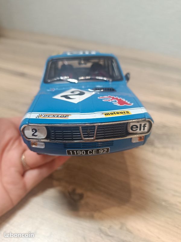 COFFRET PACK RENAULT R8 GORDINI ET R5 TURBO BLEU SCALE 1/18 SOLIDO