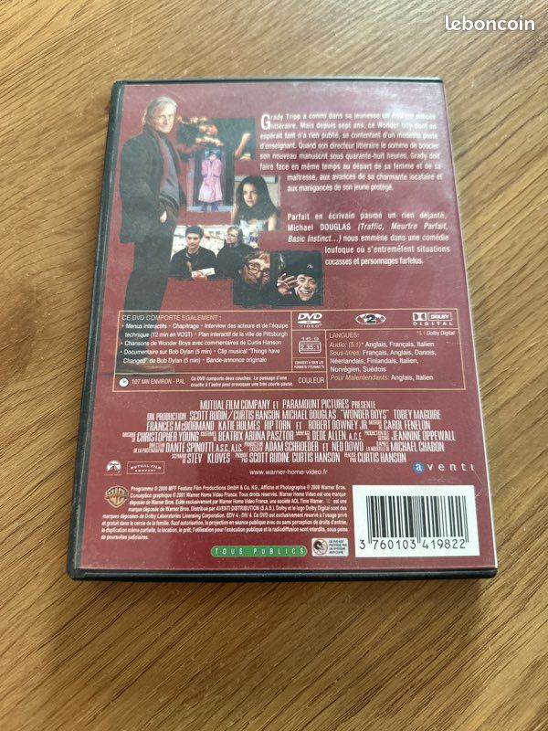 DVD Wonder Boys - un week-end où tout bascule (image 2)