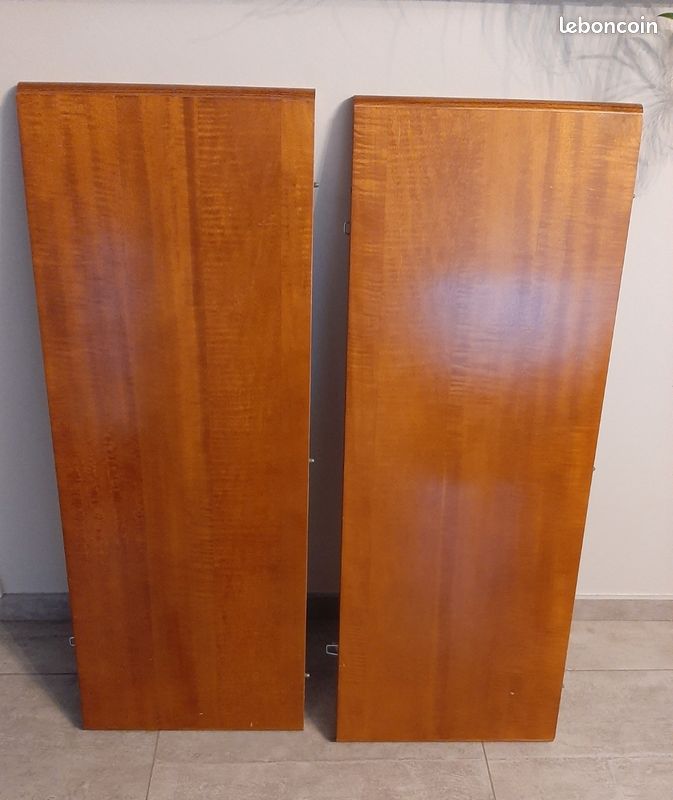 Table ovale de salle à manger en bois (image 6)