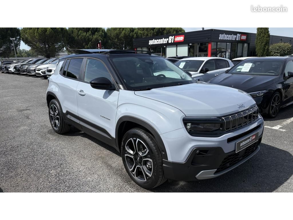 JEEP AVENGER 1.2 T3 e-Hybrid 110 BVR Summit +CUIR+PK PREMIUM+TOIT OUVRANT (image 1)