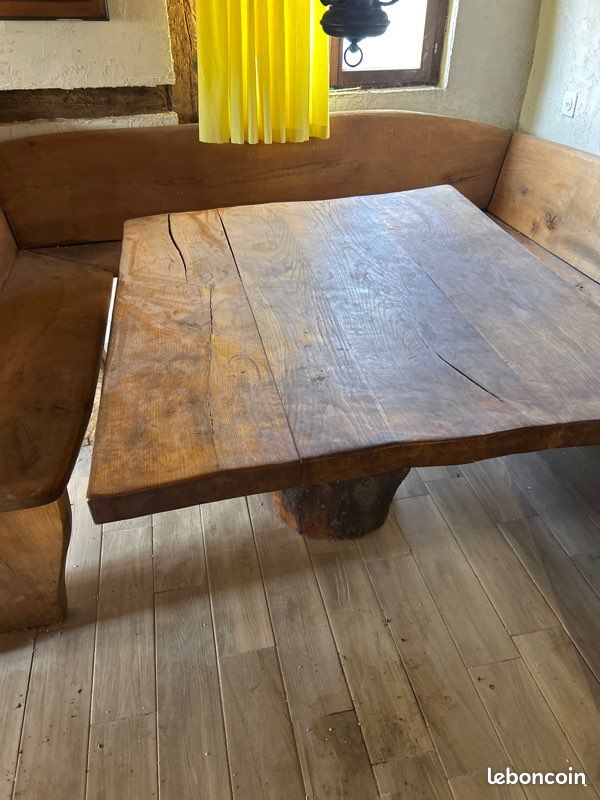 Table & banc de coin l ensemble (image 2)