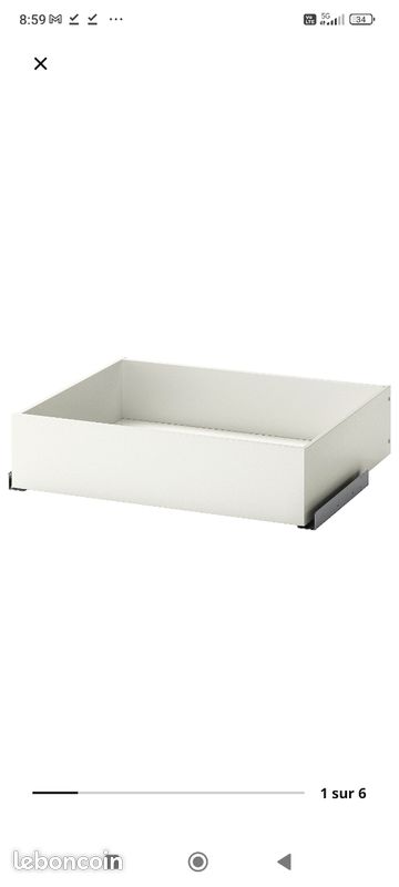 1 Tiroir Komplément Ikea pax (image 2)