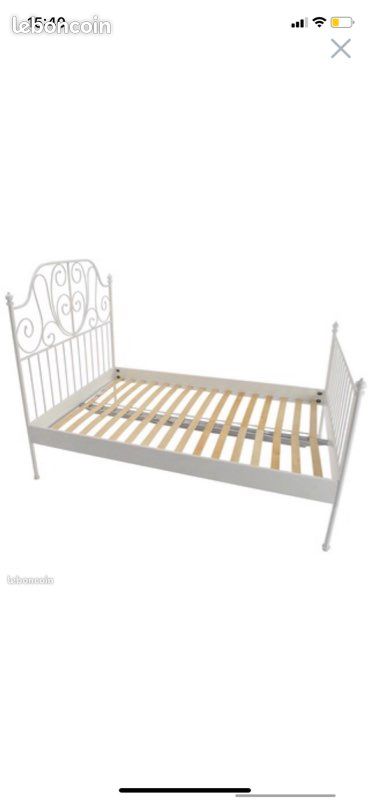 Lit double IKEA (image 2)