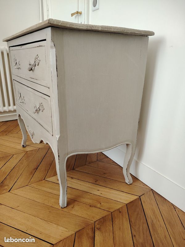 Commode en bois style campagne chic (image 8)