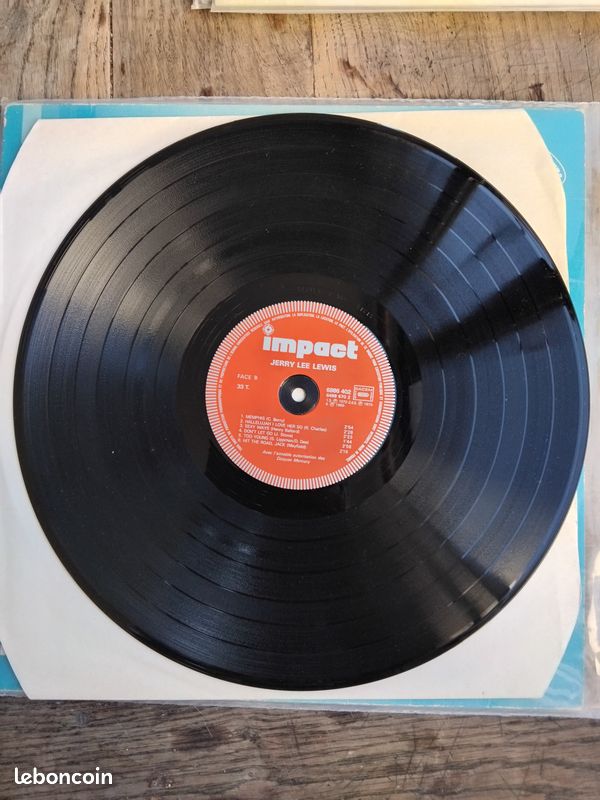 Lp 33 tours Jerry Lee Lewis. Rock'n'roll, Rockabilly (image 3)