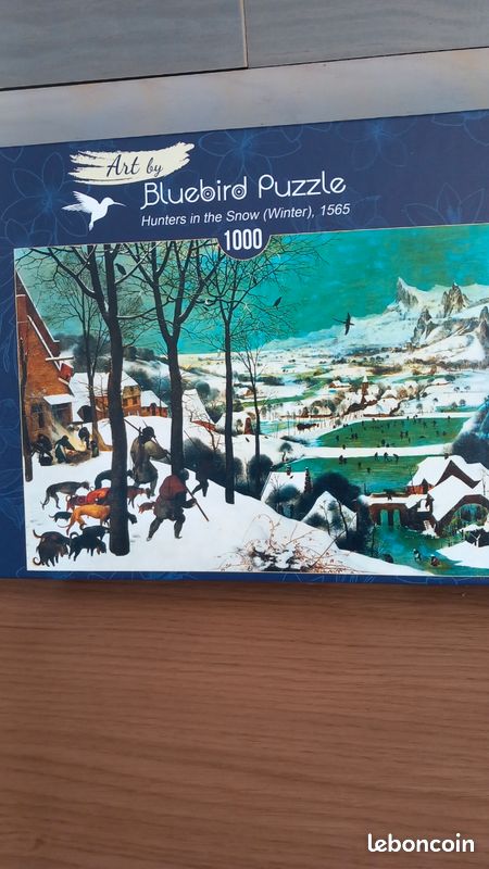 Puzzle BRUEGEL 1000 Le vieux chasseur dans la neige (image 5)