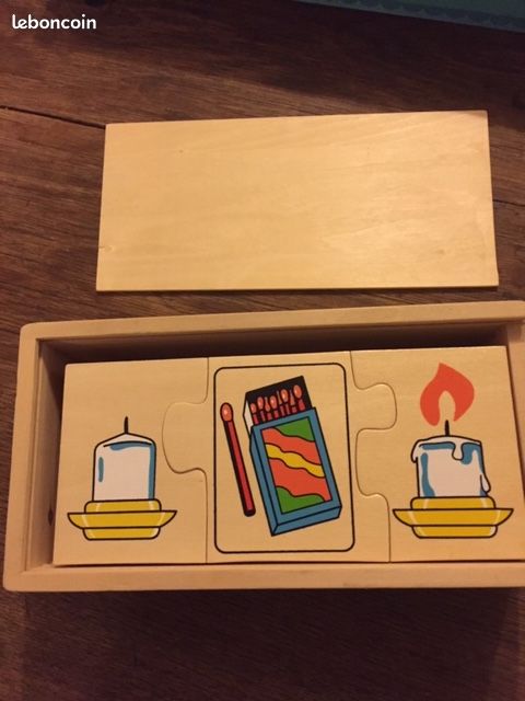 Lot, jeu d'association andreu toys et jeu de pêche nature et découverte (image 3)