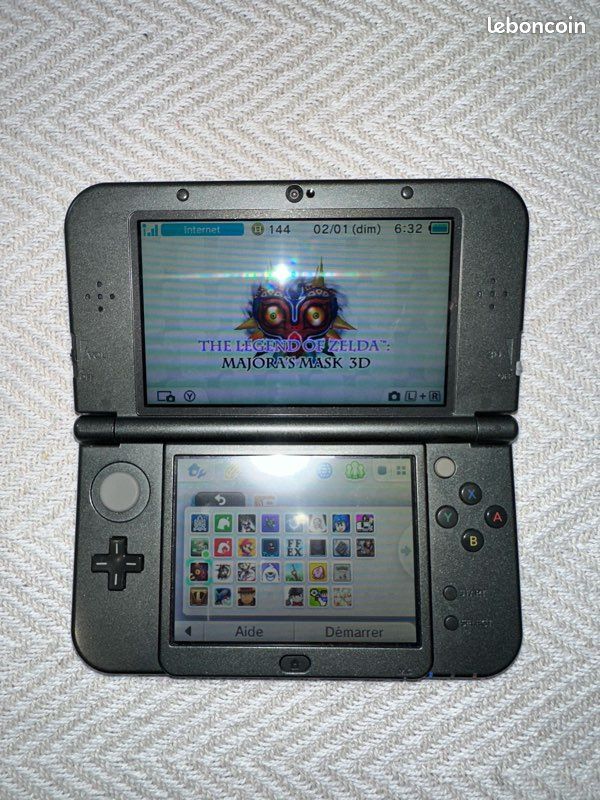New Nintendo 3DS XL noire - Écran haut IPS (image 1)