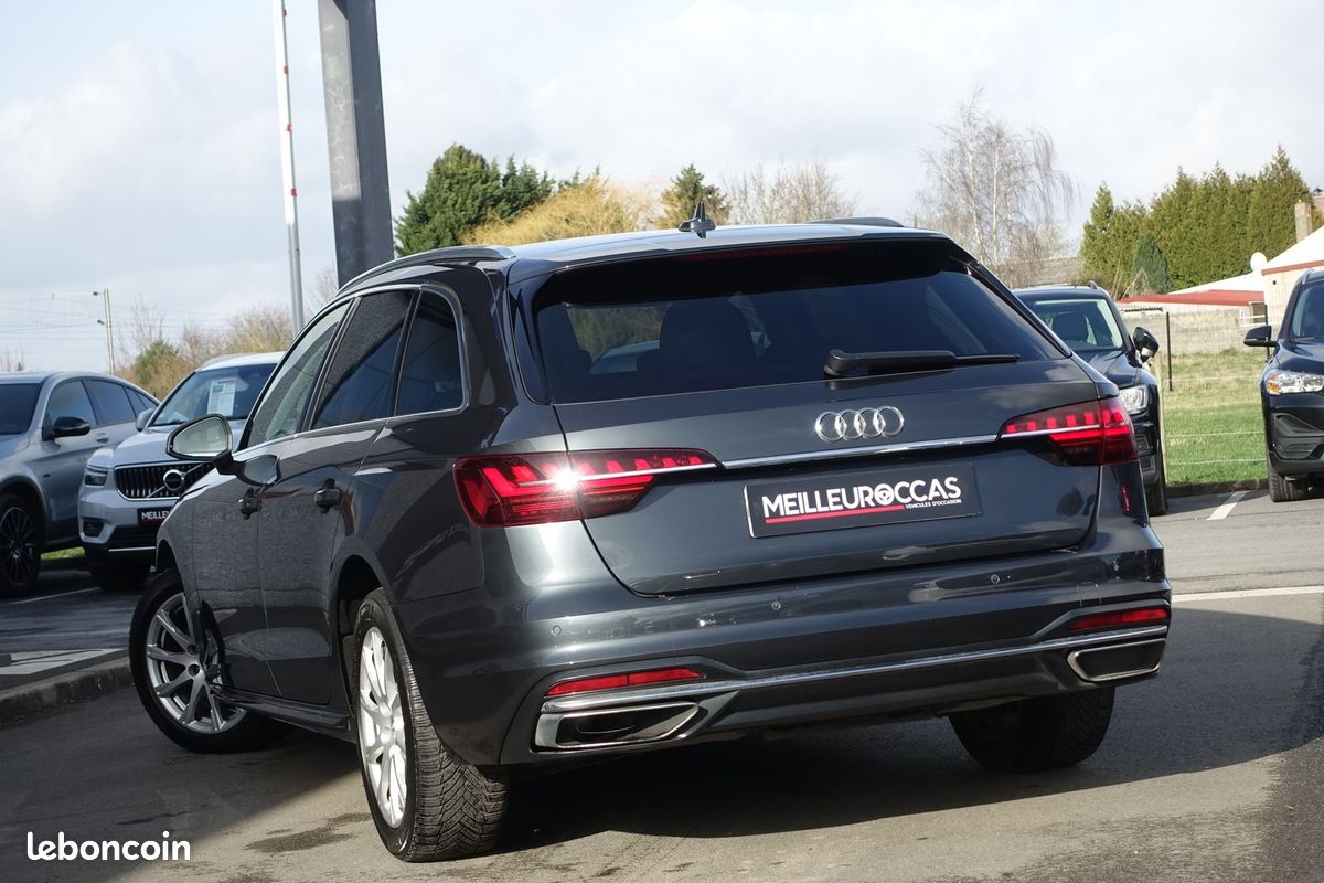 A4 Avant 35 Tdi Mhev S-Tronic 163ch Virtual cockpit/Cuir chauffant/Grd Gps Europe/Carplay/Hayon électrique/Hayon électrique/1*Main/Garantie 12 mois (image 3)
