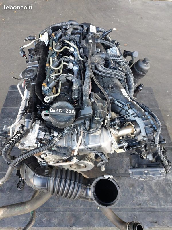 MOTEUR BMW 118d / 218d / 318d / 418d / 518d 2.0 D 150 CV réf: B47D20A (image 2)