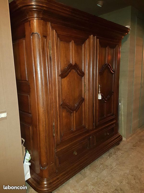 Armoire alsacienne en chêne (image 1)