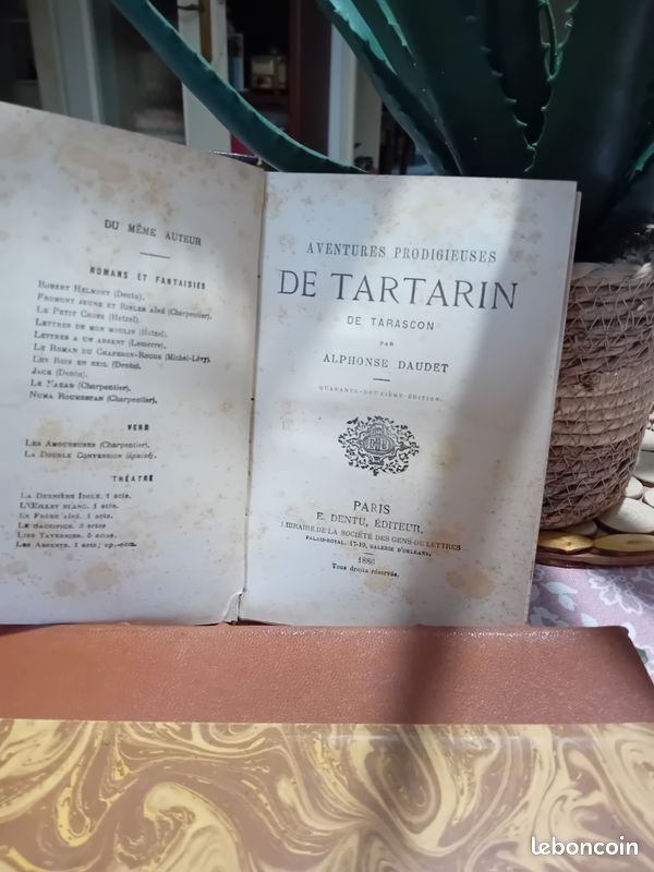 2 livres sur TARTARIN DE TARASCON (image 7)