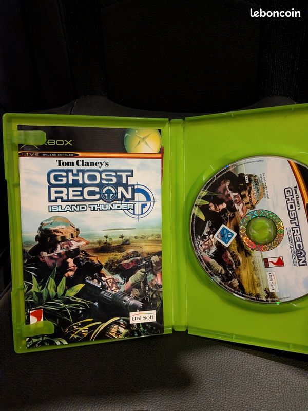 Jeu Tom Clancy's Ghost Recon Island Thunder – Microsoft Xbox (bon état)