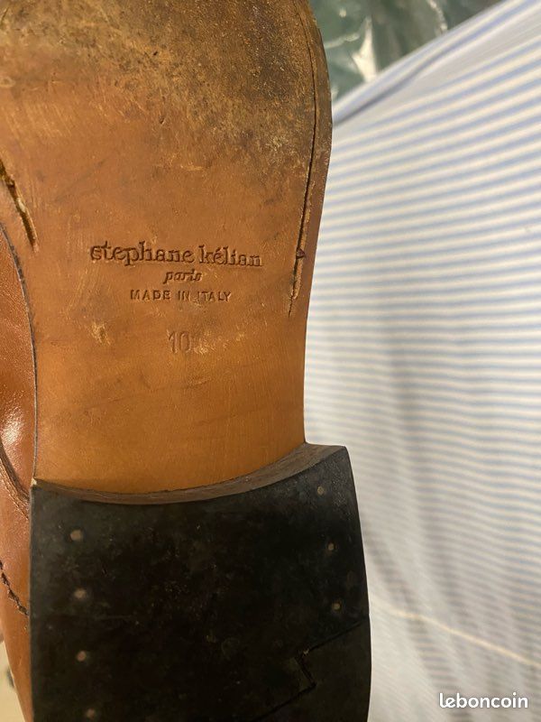 Chaussures habillés cuir marron Stephane Kélian (image 3)