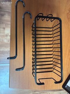 Porte objets de douche noir neuf (image 1)