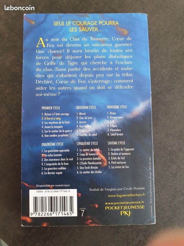 Livre la guerre des clans (image 3)
