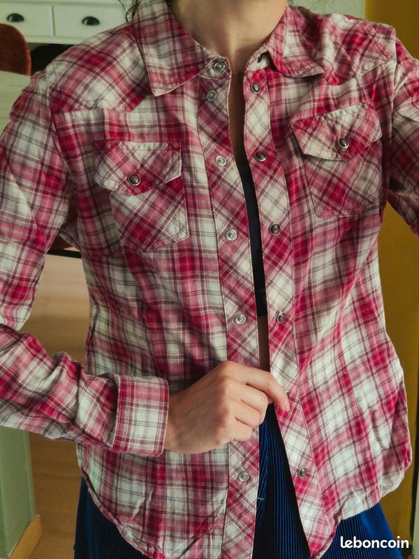 Chemise à carreaux (image 3)
