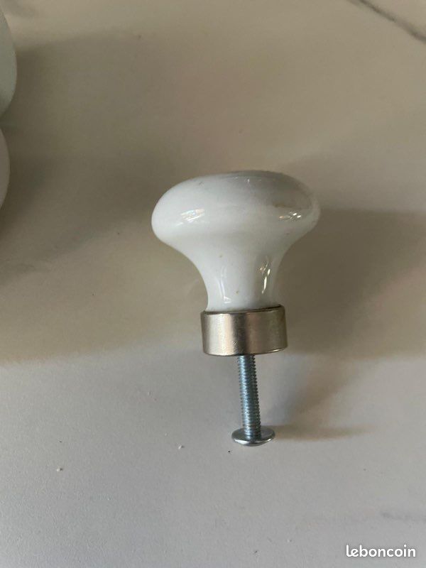 Poignée porcelaine meuble (image 1)