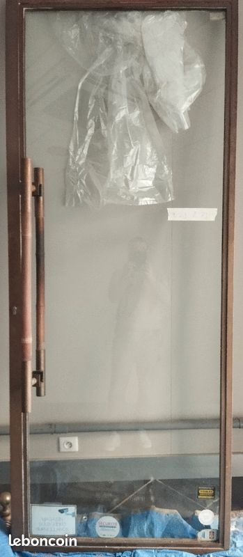Porte sur pivot en laiton (image 1)