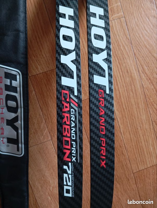 Branche HOYT CARBON 720 Courte – 40 Lbs, Tir à L’arc, Fabrication USA