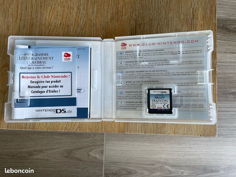 Jeu Nintendo DS Entraînement Cérébral Neuf (image 2)