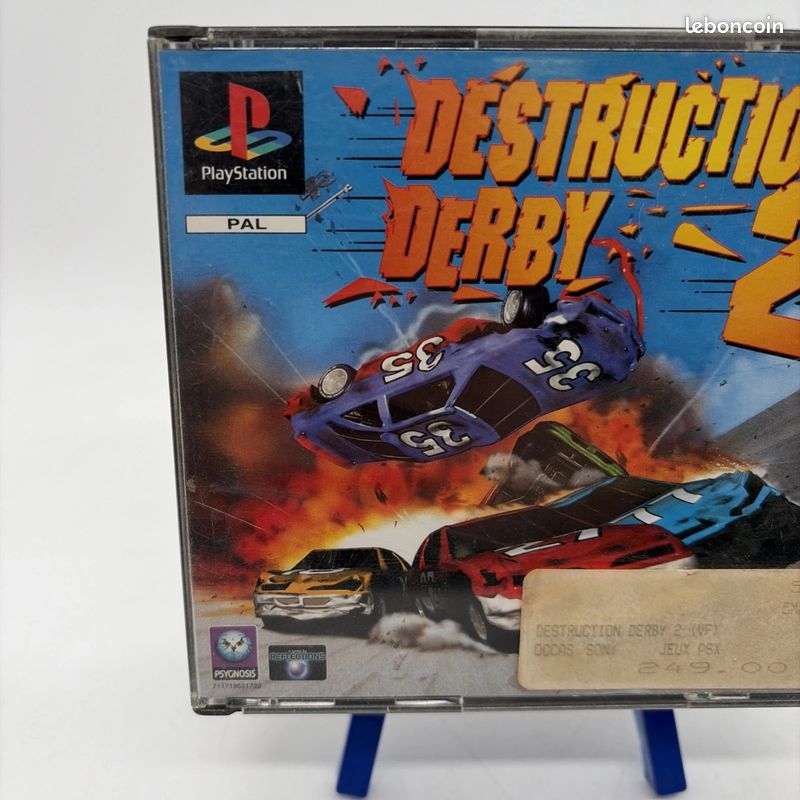 Destruction Derby Sur PlayStation 1 - Neuf Sous Blister Rigide, Jeu PS1 Mythique