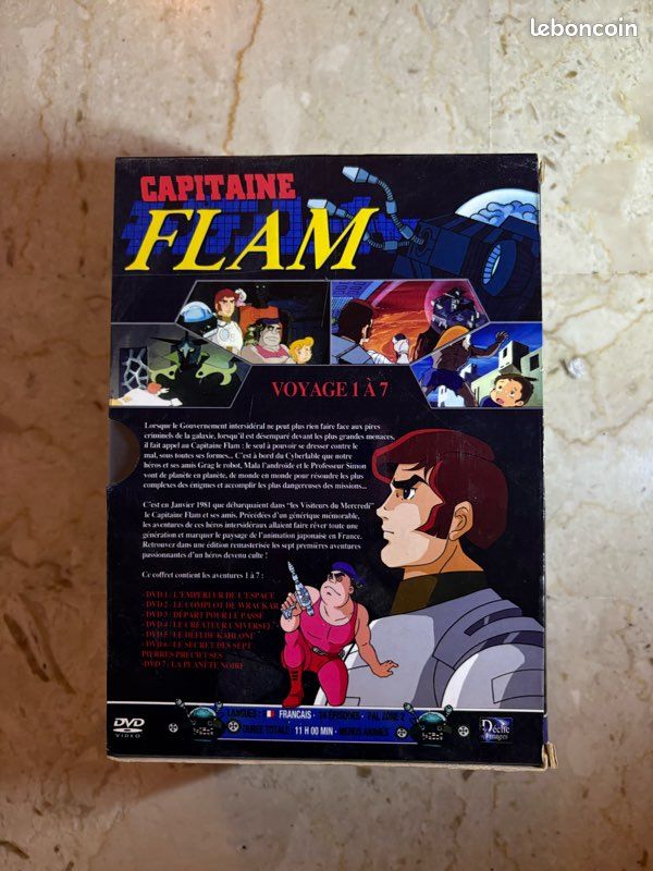Coffret CAPITAINE FLAM 7 dvd (image 4)