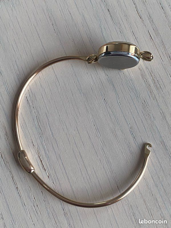 Montre Bracelet Vintage Femme Prexa - Mécanique à Remontage Manuel - Boîte 7 - Ton Or Et Argent