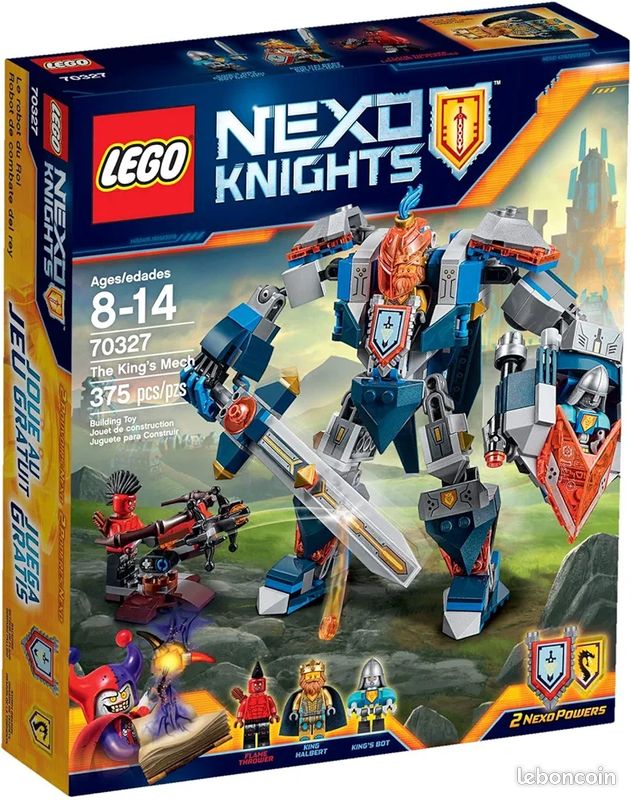 Lego 70327 Nexo Knights Le robot du roi (image 2)