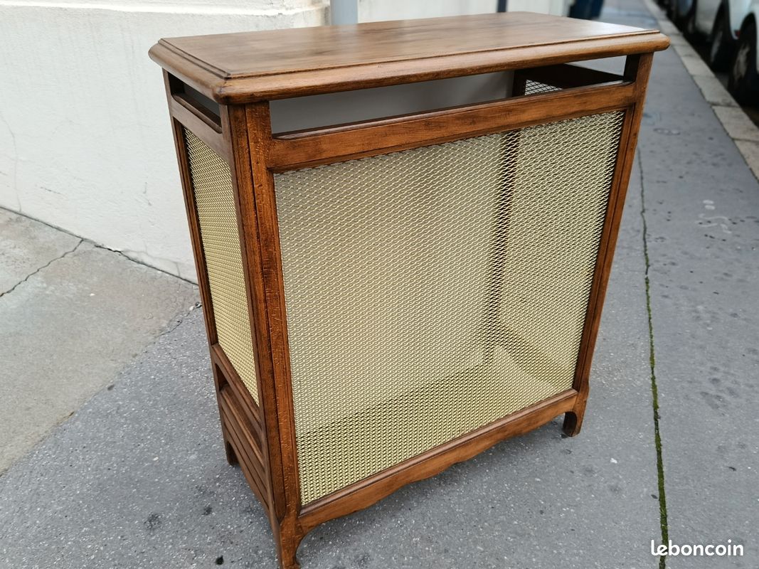 Cache radiateur bois livré (image 1)
