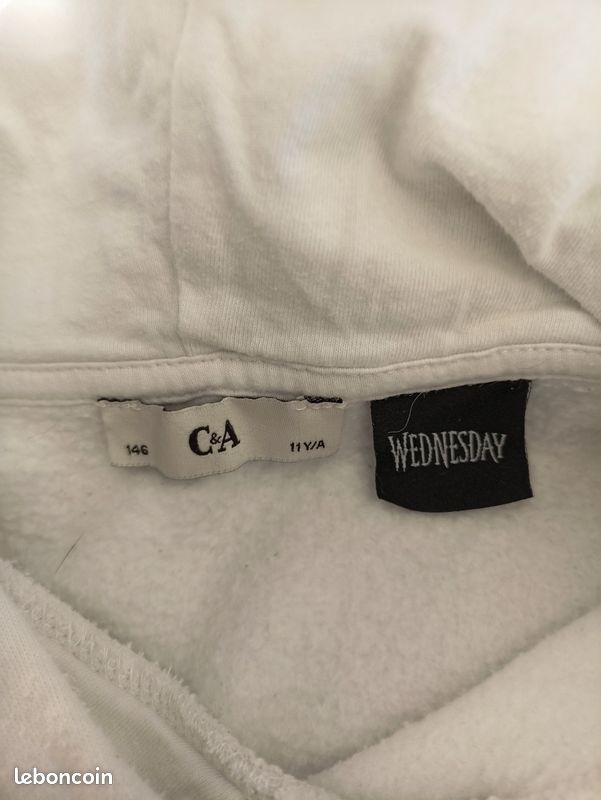 Sweat shirt à capuche fille (image 6)