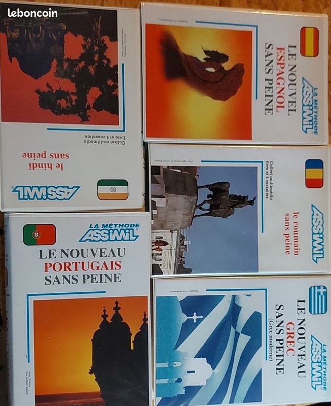 Assimil espagnol roumain grec hindi portugais (image 1)