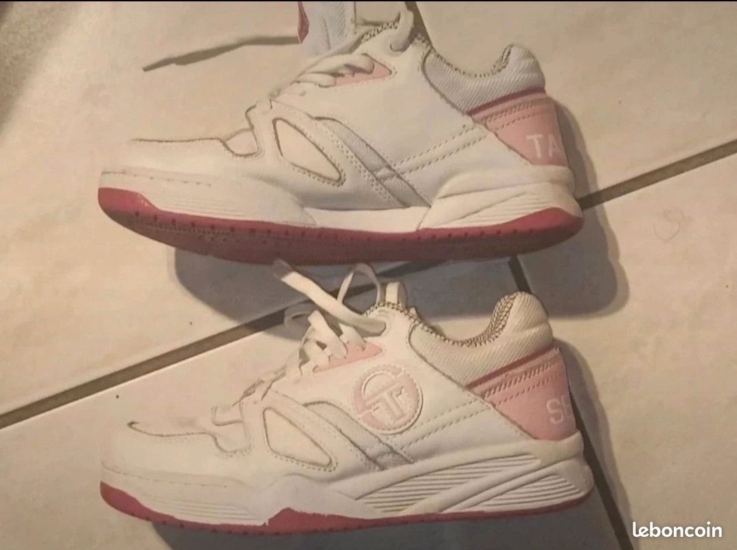 🔥 Superbes Baskets Sergio Tacchini tt Cuir p 36 Tbe (image 2)