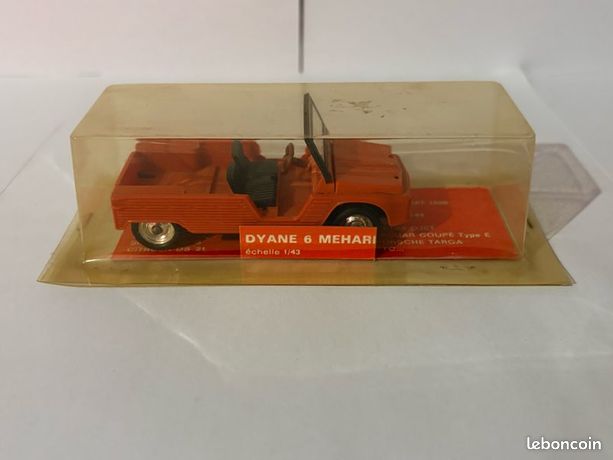 Miniature Minialuxe Citroën Méhari 1/43 Orange - Quasi Neuve, Boîte Légèrement Abîmée