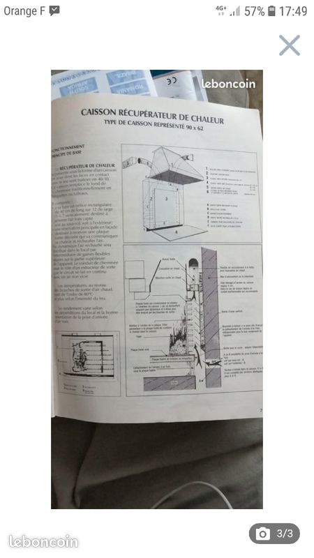 Cheminée recuperateur chaleur (image 3)