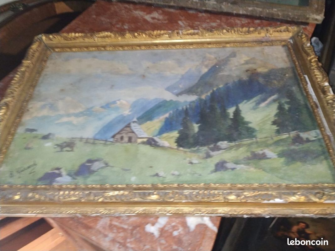 Tableau signe bertrand girard (image 3)