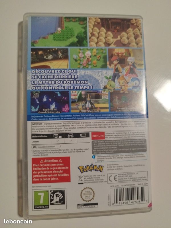 Pokémon diamant étincelant switch (image 2)
