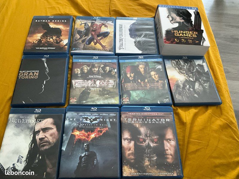 Lot de 14 blu Ray films d'action (image 1)
