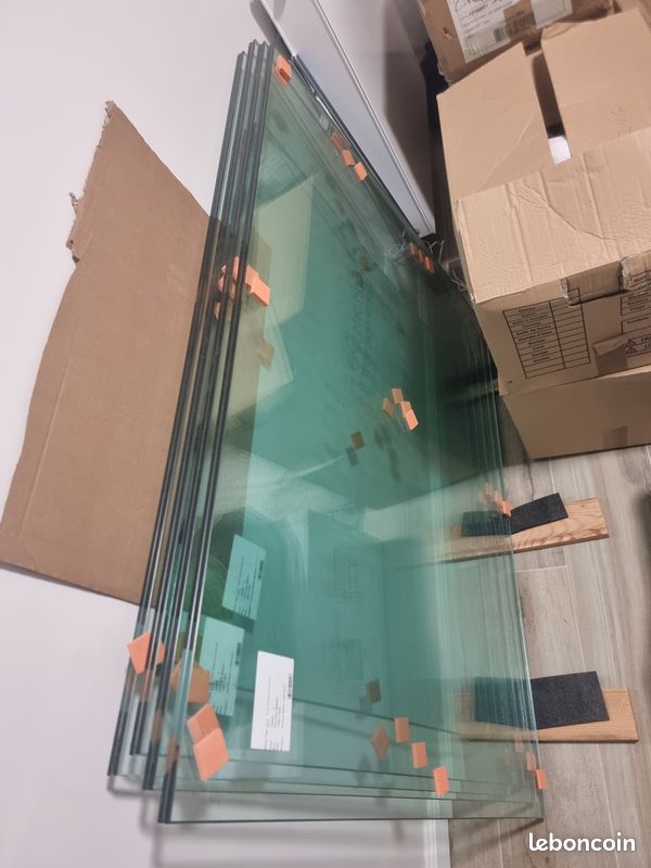 Garde corps NAO Verre avec aluminium (image 1)