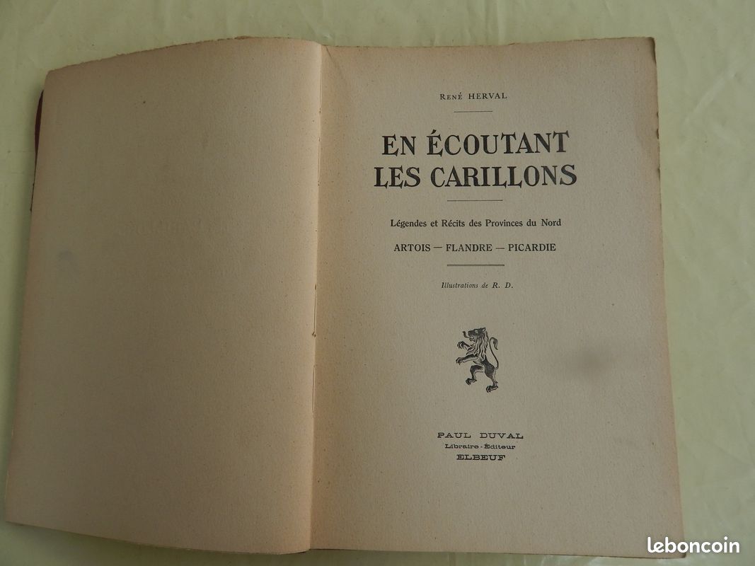 En écoutant les carillons - Artois, Flandre, Picardie - légendes et En écoutant les carillons - Artois, Flandre, Picardie - légendes et