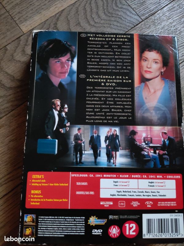 Coffret DVD 24 heures saison 1 en TBE - pounet5b (image 2)